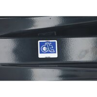 Halter Stoßfänger DT SPARE PARTS IAM-Expertise passend für IVECO