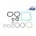 Gasket set manual gearbox DT SPARE PARTS IAM-Expertise suitable for SCANIA