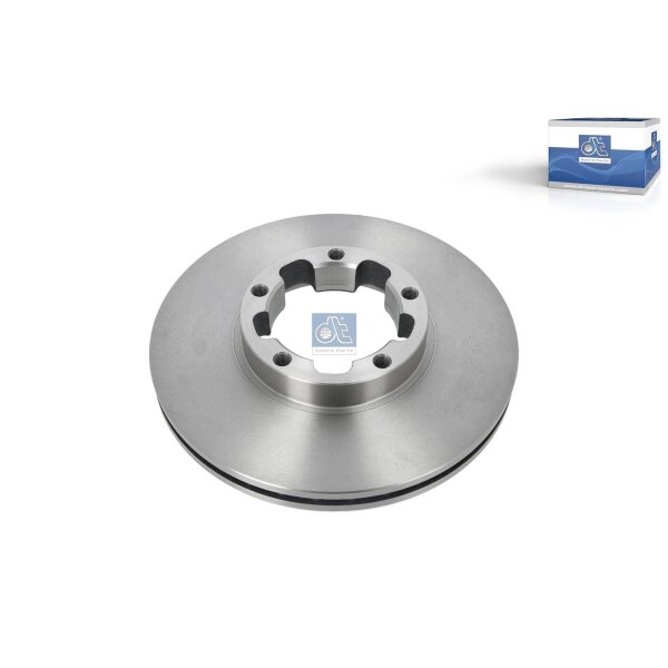 Brake Disc front axle internally ventilated Ø 276 mm DT SPARE PARTS for NISSAN