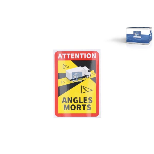 Warning Marking DT SPARE PARTS IAM-Expertise suitable for various vehicles