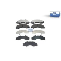 Bremsbelagsatz Scheibenbremse Hinterachse DT SPARE PARTS...