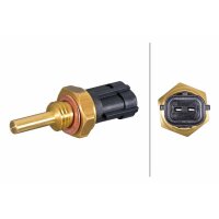 Coolant Temperature Sensor screwed 2-pin HELLA for MAZDA...