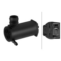 Waschwasserpumpe Scheibenreinigung 12 V 2-polig HELLA für u.a. FORD SCORPIO