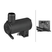 Waschwasserpumpe Scheibenreinigung 12 V 2-polig HELLA für u.a. CITROËN BX