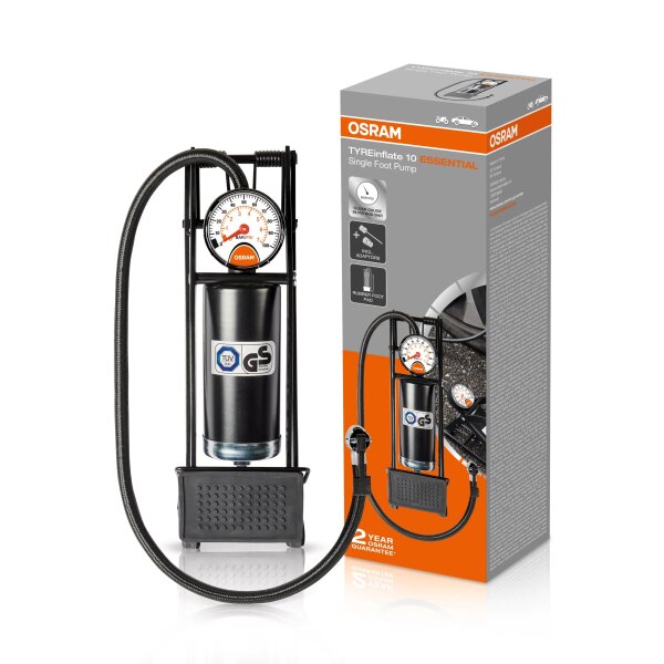 OSRAM TYREinflate ESSENTIAL Compressed air tyre pressure...