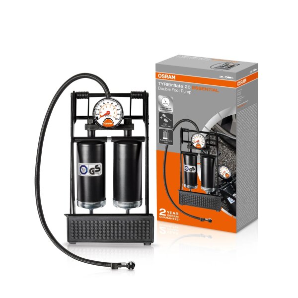 OSRAM TYREinflate ESSENTIAL Compressed air tyre pressure...