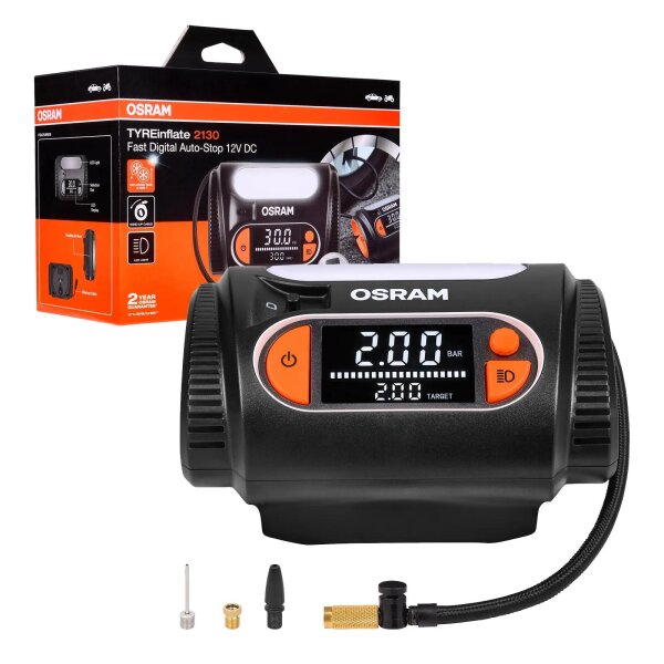 OSRAM TYREinflate compressed air tyre pressure...