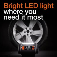 Air compressor Tyre pump max. 6.9 bar LCD display 12V OSRAM TYREinflate 2130