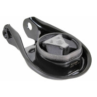 Mounting Engine rear rubber-metal bearing METZGER...