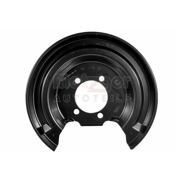 Spray Plate Brake Disc rear left sheet steel METZGER for e.g. TOYOTA URBAN
