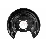 Spray Plate Brake Disc rear left sheet steel METZGER for...