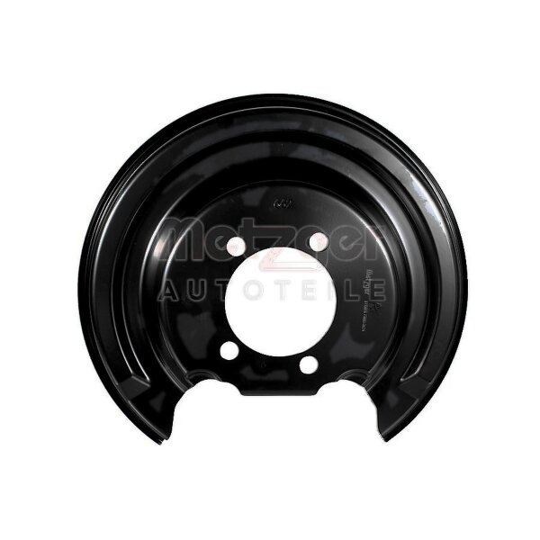 Spray Plate Brake Disc rear right sheet steel METZGER for e.g. TOYOTA URBAN