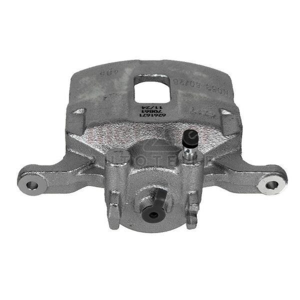 Brake Caliper front axle left METZGER suitable for e.g. MITSUBISHI L200