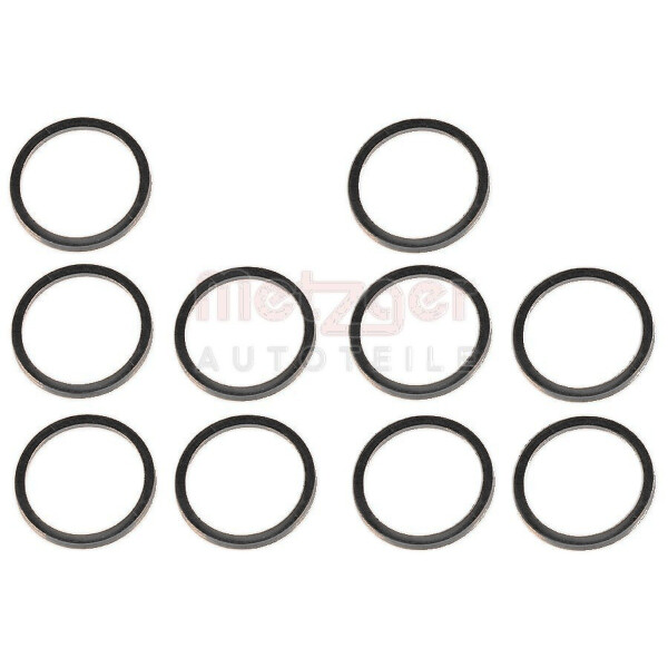 Heat Shield Injection System flat 2 mm Ø 21 mm METZGER for e.g. BMW 5 Series