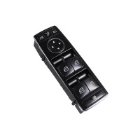 Schalter Fensterheber vorne 3-polig chrom schwarz METZGER...