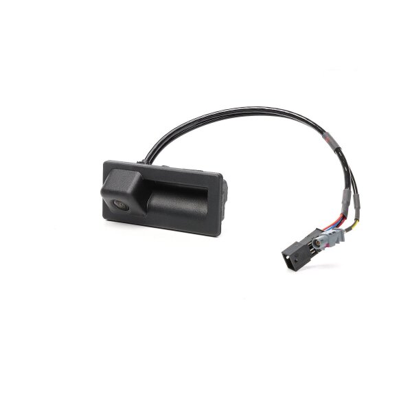 Heckklappengriff mit Microschalter Kunststoff schwarz METZGER für AUDI A4