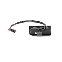 Heckklappengriff mit Microschalter Kunststoff schwarz METZGER für AUDI A4