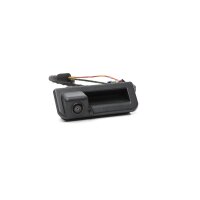 Tailgate Handle with microswitch plastic black METZGER for SKODA KAROQ