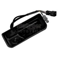 Tailgate Handle with microswitch plastic black METZGER...