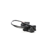 Tailgate Handle with microswitch plastic black METZGER for e.g. AUDI A5