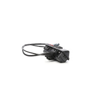 Tailgate Handle with microswitch plastic black METZGER for e.g. AUDI Q5