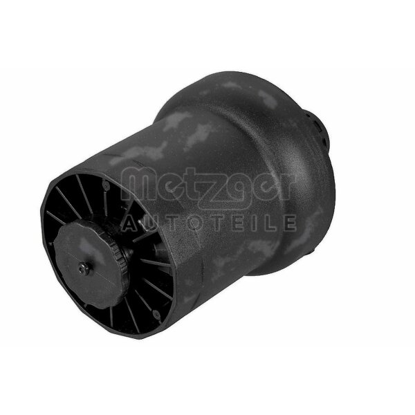 Cap Oil Filter Housing plastic without Seal METZGER for e.g. AUDI A3