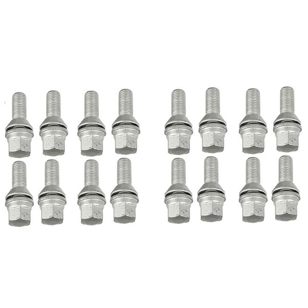 Wheel Bolt M12 x 1.5 17 mm tapered collar F 10.9 METZGER for e.g. RENAULT SCÉNIC