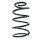 Fahrwerksfeder-Set vorne Schraubenfeder 309mm SPIDAN für FORD C-MAX II