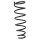 Fahrwerksfeder-Set hinten Schraubenfeder 348mm SPIDAN für MAZDA MX-5 III