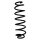 Fahrwerksfeder-Set hinten Schraubenfeder 378mm SPIDAN für PEUGEOT 2008 II