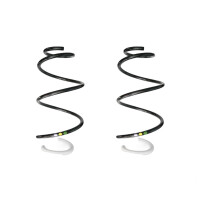 Suspension spring set front coil spring 346mm SPIDAN for RENAULT CAPTUR I