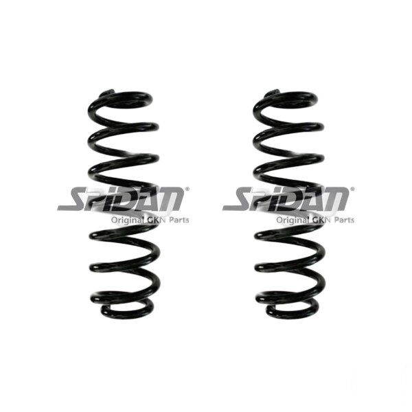 Fahrwerksfedern-Set hinten Schraubenfeder 328mm SPIDAN für u.a. VW TIGUAN AD1
