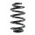 Suspension spring set rear coil spring 239mm SPIDAN for ROVER 75 I