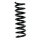Fahrwerksfeder-Set hinten Schraubenfeder 333mm SPIDAN für MERCEDES E-KLASSE W211