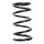 Suspension spring set rear coil spring 268mm with sleeve SPIDAN for TOYOTA RAV 4