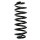 Fahrwerksfeder-Set hinten Schraubenfeder 335mm SPIDAN für BMW 5 Touring