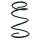 Suspension spring set front coil spring 315mm SPIDAN for TOYOTA RAV 4