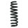 Suspension spring set rear coil spring 318mm SPIDAN for BMW 3 E90