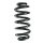 Fahrwerksfeder-Set hinten Schraubenfeder 306mm SPIDAN für POLESTAR POLESTAR 2