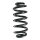 Suspension spring set rear coil spring 306mm SPIDAN for POLESTAR POLESTAR 2