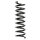 Fahrwerksfeder-Set hinten Schraubenfeder 346mm SPIDAN für MERCEDES C-KLASSE W202