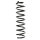 Fahrwerksfeder-Set hinten Schraubenfeder 372mm SPIDAN für RENAULT MEGANE II