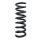 Fahrwerksfeder-Set hinten Schraubenfeder 295mm SPIDAN für MERCEDES C-KLASSE W204