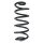 Fahrwerksfeder-Set hinten Schraubenfeder 339mm SPIDAN für BMW X6 (E71)