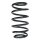 Suspension spring set front coil spring 311mm SPIDAN for SAAB 9 5 YS3E