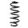 Fahrwerksfeder-Set hinten Schraubenfeder 311mm SPIDAN für NISSAN X-TRAIL III