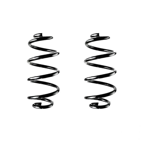 Suspension spring set rear coil spring 242mm SPIDAN for SMART FORTWO Coupe