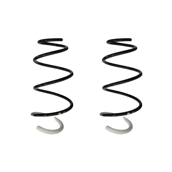 Suspension spring set front coil spring 345mm SPIDAN for RENAULT CLIO IV