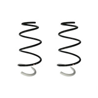 Suspension spring set front coil spring 345mm SPIDAN for RENAULT CLIO IV