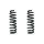 Fahrwerksfeder-Set hinten Schraubenfeder 316mm SPIDAN für BMW 3 Cabriolet